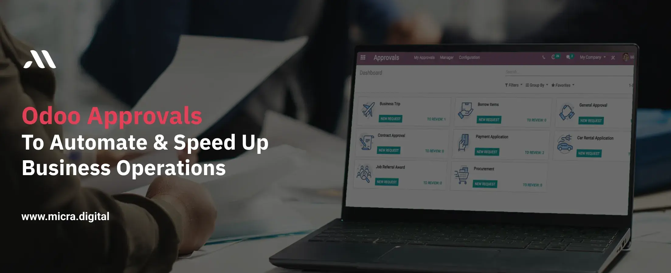 Odoo Approvals to Automate & Speed Up Business Operations
