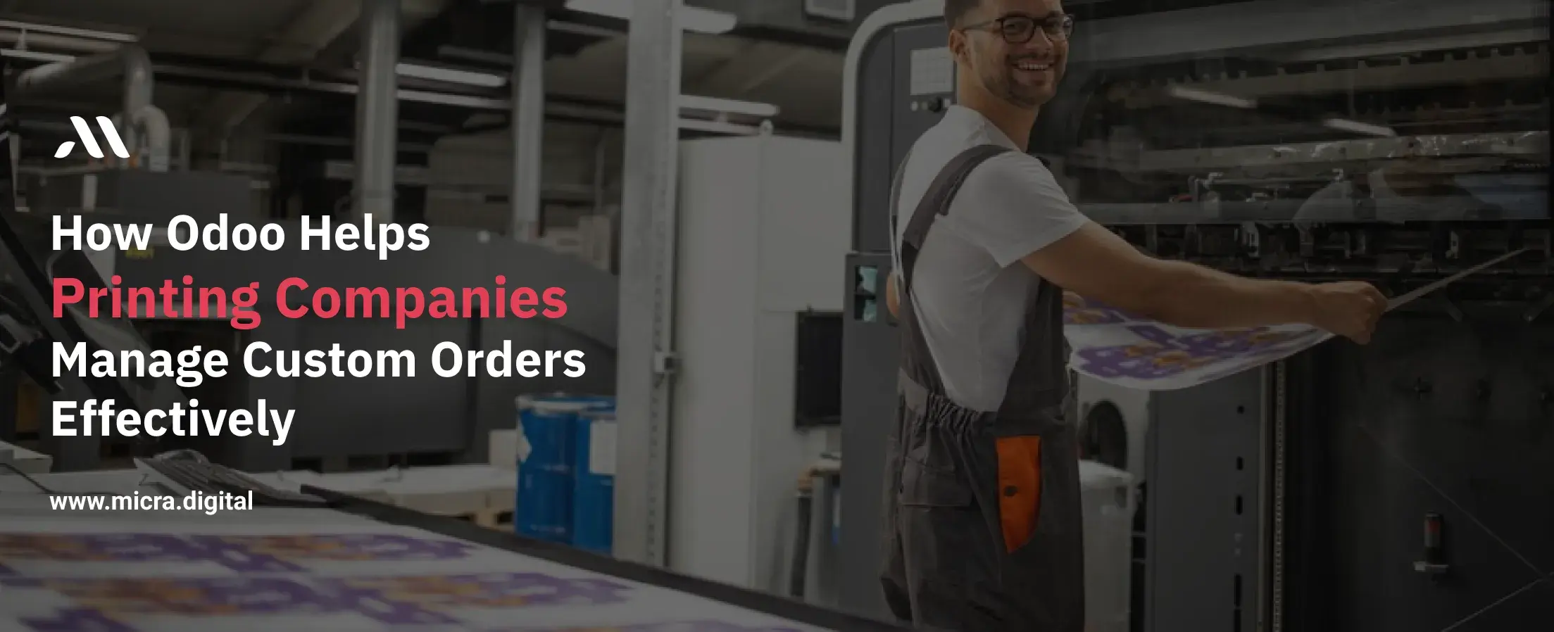 How Odoo Helps Printing Companies Manage Custom Orders Effectively