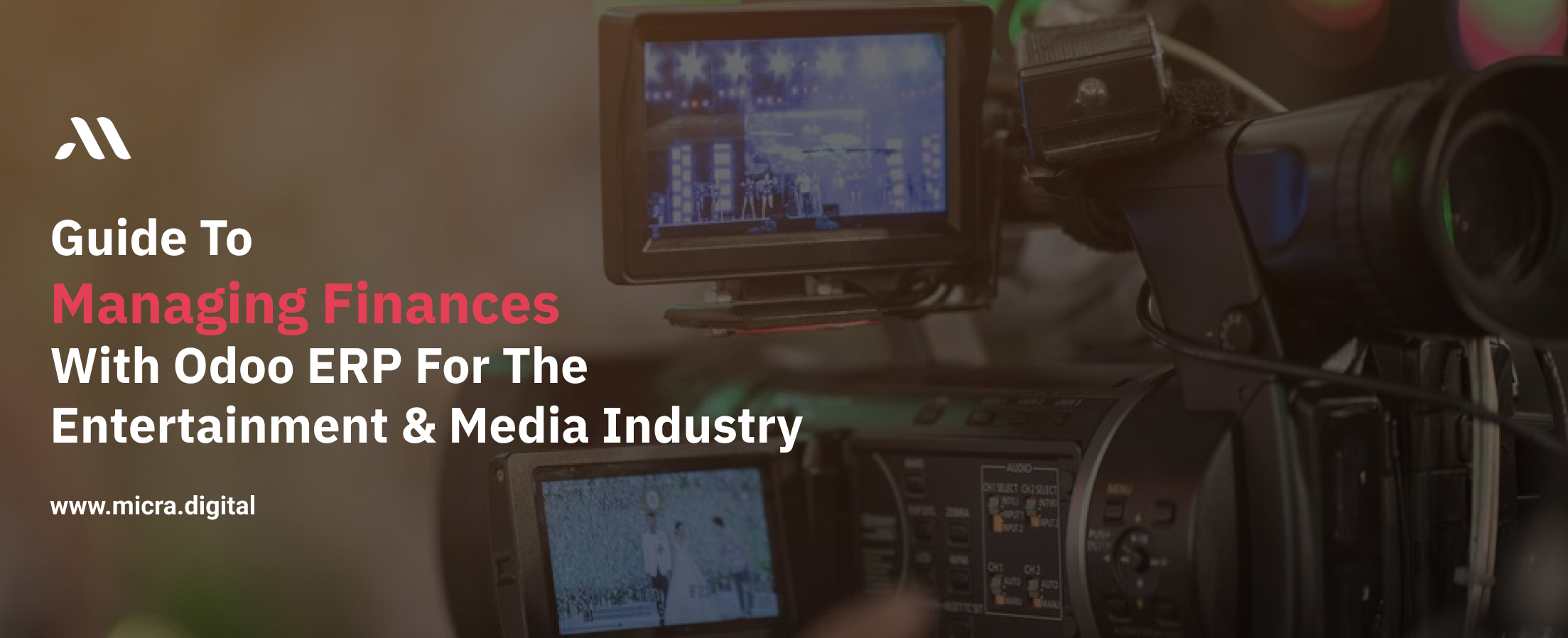Guide to managing finance with Odoo ERP for the Entertainment and Media industry