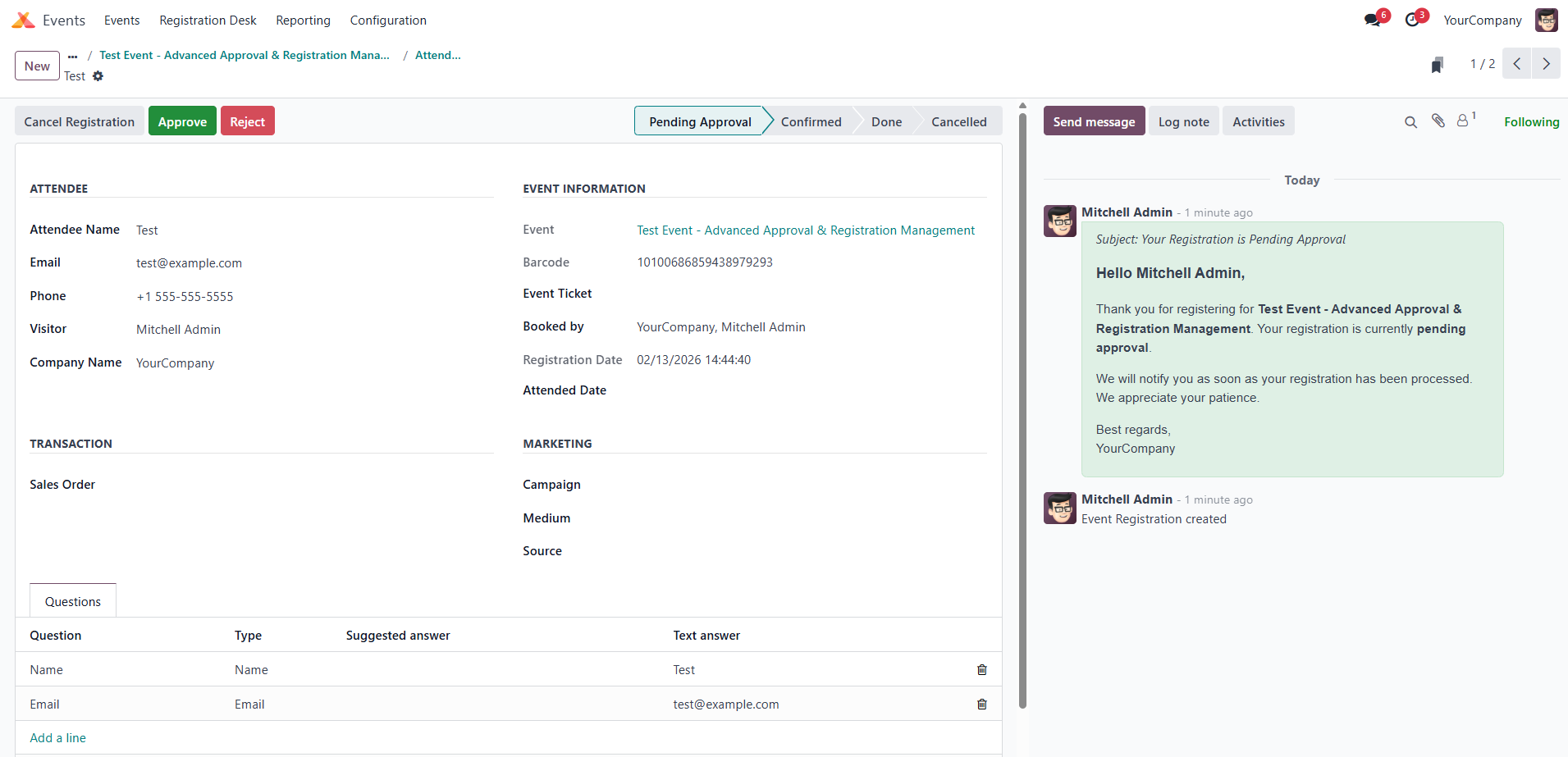 Event Approval Process Advanced Event Approval and Registration Management in Odoo ERP